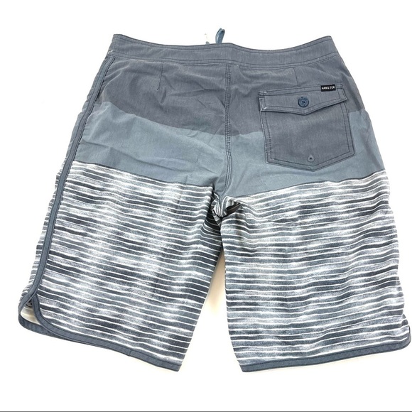 Hang Ten Boys Gray Board Shorts XL - Picture 2 of 5